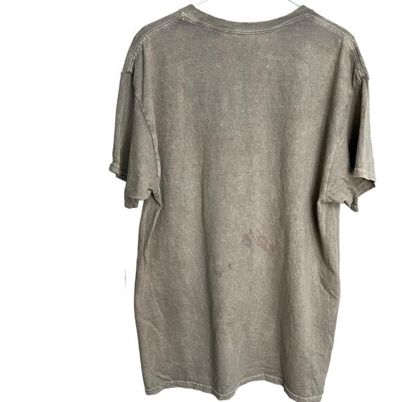 NIRVANA Smiley Face 90s Style Grunge Official Band Shirt Unisex Size Large - Picture 2 of 7